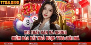 Mơ Thấy Rắn Và Những Điềm Báo Bất Ngờ Được TT88 Giải Mã