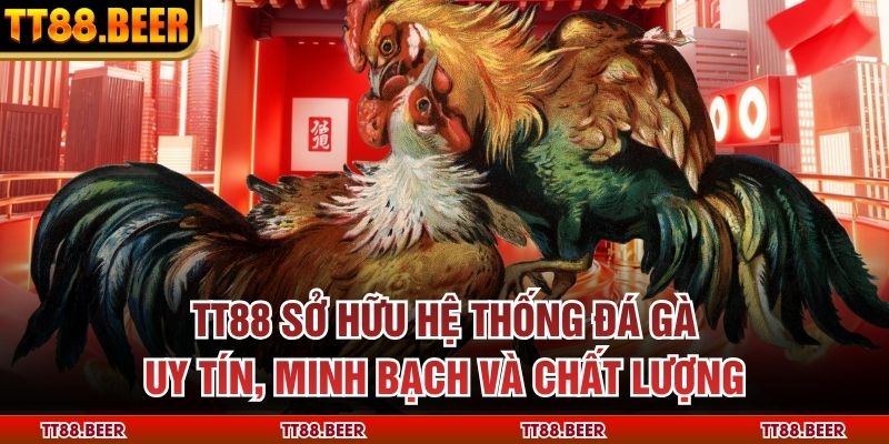 TT88 Sở Hữu Hệ Thống Đá Gà Uy Tín, Minh Bạch Và Chất Lượng